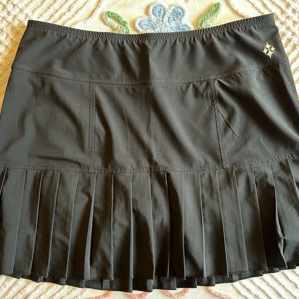 Joffit Black Pleated Skort XL